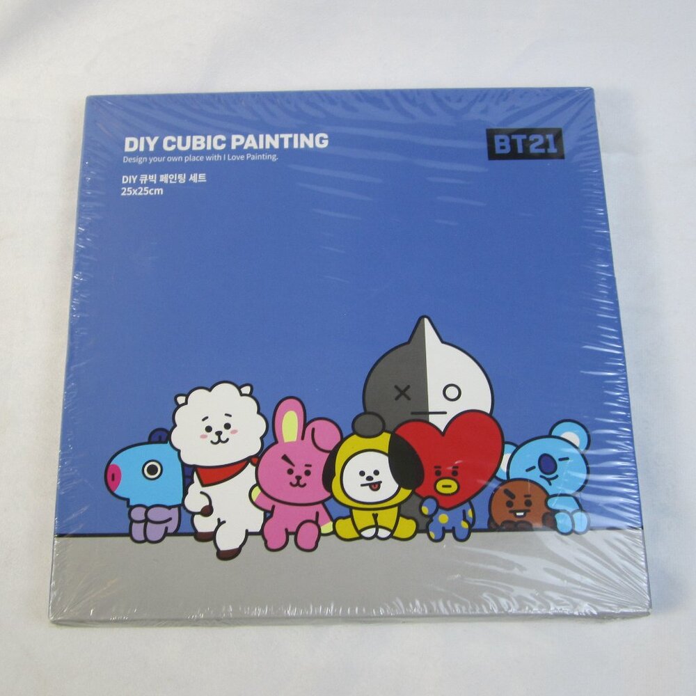 BT21 Diy Cubic Painting Kit - RJ - New(Other)